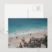 mexikanischer Strand Postkarte (Vorne/Hinten)