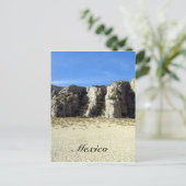 mexikanischer Strand Postkarte (Stehend Vorderseite)