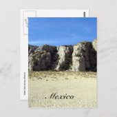 mexikanischer Strand Postkarte (Vorne/Hinten)