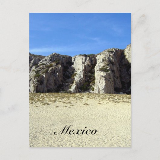 mexikanischer Strand Postkarte (Vorderseite)