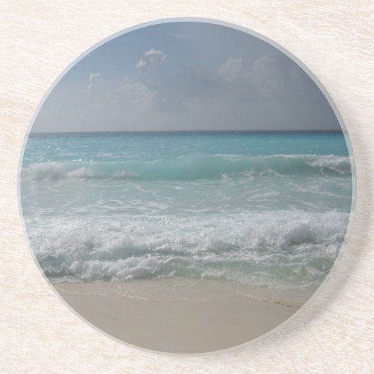 Mexikanischer Strand-Untersetzer Sandstein Untersetzer (Vorne)