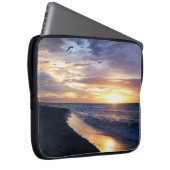 Mexikanischer Sunrise Beach Vibes Laptopschutzhülle (Vorne Rechts)