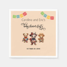 Mexikanischer Tag der Dead Baby Shower Fiesta