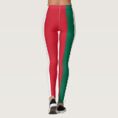Mexikanischer Tag der Unabhängigkeit der Flagge Leggings (Rückseite)