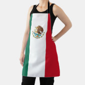 Mexikanischer Tag der Unabhängigkeit der Flagge Schürze (InSitu)