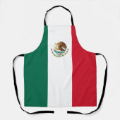 Mexikanischer Tag der Unabhängigkeit der Flagge Schürze (Vorderseite)