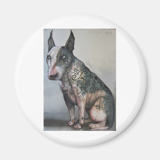 Mexikanischer Tag des toten Bullentriers Magnet