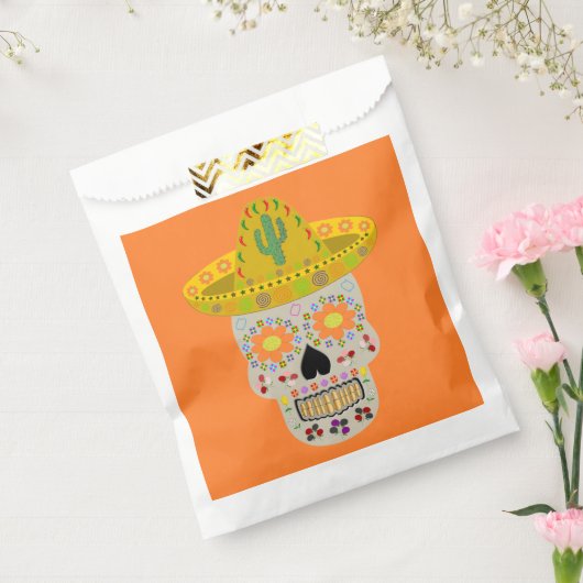 Mexikanischer Tag des Toten Schädels Geschenktütchen (Versiegelt)