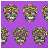 Mexikanischer Tag des Toten Schädels Stoff (Muster)