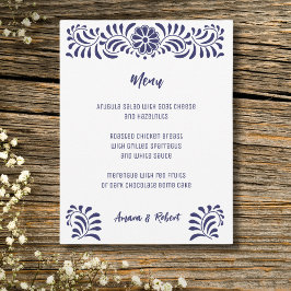 mexikanischer Talavera-Stil Ankündigung