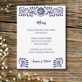 mexikanischer Talavera-Stil Ankündigung