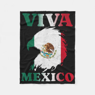 Mexikanischer Unabhängigkeitstag Adler Mexiko Flag Fleecedecke