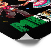 Mexikanischer Unabhängigkeitstag Viva Mexico Poster (Ecke)