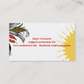 Mexikanischer Visitenkarte (Rückseite)