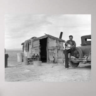 mexikanischer Wanderarbeiter: 1937 Poster