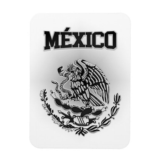 Mexikanischer Wappen Magnet (Vertikal)