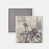 Mexikanischer Wasserträger Magnet (Vorderseite/Rückseite)