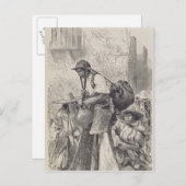 Mexikanischer Wasserträger Postkarte (Vorne/Hinten)
