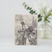 Mexikanischer Wasserträger Postkarte (Stehend Vorderseite)