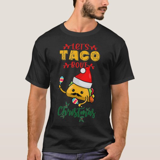 Mexikanischer Weihnachtsmann und Weihnachten oder T-Shirt (Vorderseite)