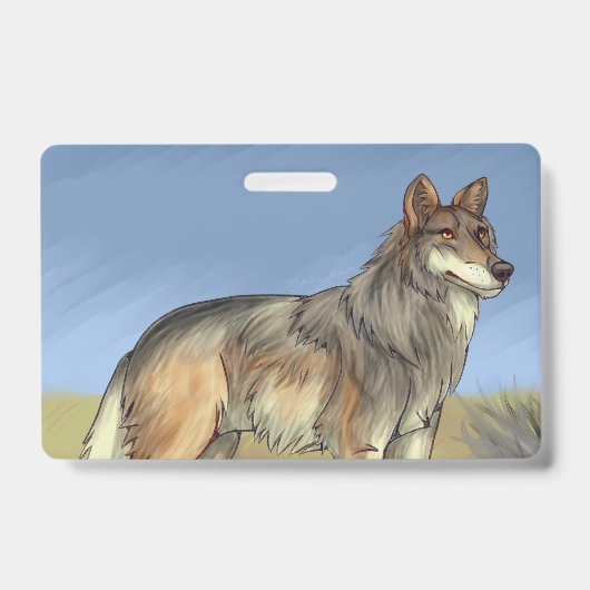 Mexikanischer Wolf Ausweis (Vorderseite)