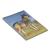 Mexikanischer Wolf Notizblock (Rechte Seite)