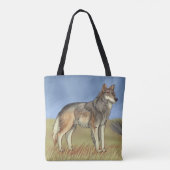 Mexikanischer Wolf Tasche (Rückseite)