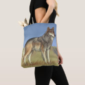 Mexikanischer Wolf Tasche (Von Nahem)