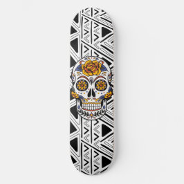 Mexikanischer Zuckerschädel Skateboard