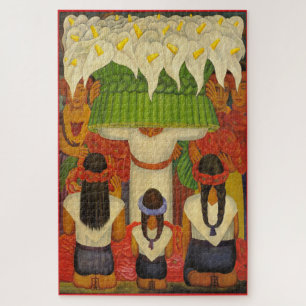 Mexikanisches Art Decco Puzzle