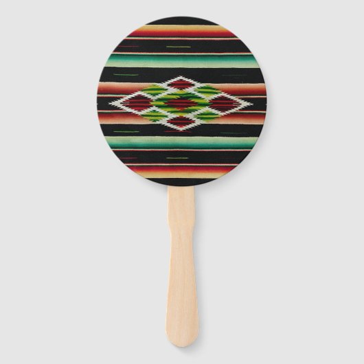 Mexikanisches Blanket Traditionelles spanisches Fi Fächer (Vorderseite)