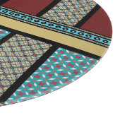 Mexikanisches Blockmuster 1 Schneidebrett (Ecke)