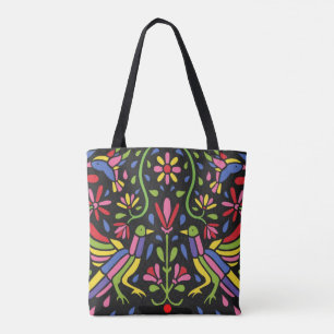 mexikanisches Blumendesign Tasche