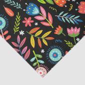 mexikanisches Blumenzapier Seidenpapier (Detail)