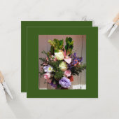 mexikanisches Bouquet Karte (Vorderseite/Rückseite Beispiel)