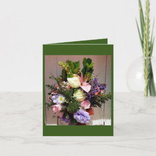 mexikanisches Bouquet Karte