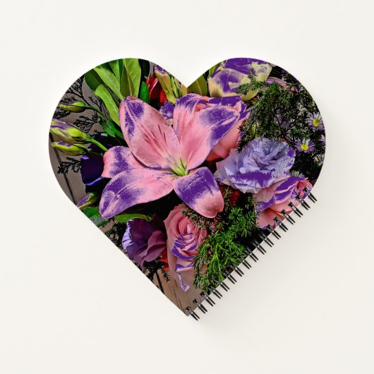 mexikanisches Bouquet Notizblock (Rückseite)