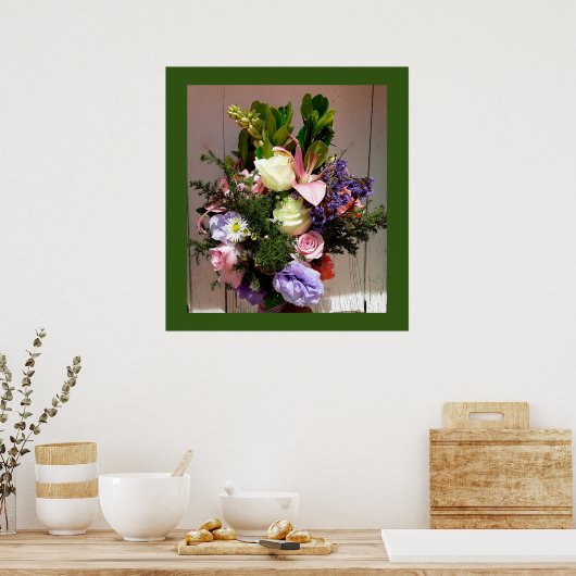 mexikanisches Bouquet Poster (Küche)