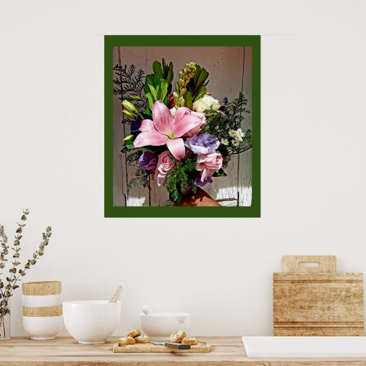 mexikanisches Bouquet Poster (Küche)