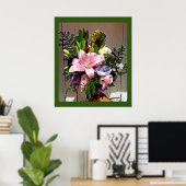 mexikanisches Bouquet Poster (Heimbüro)