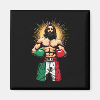 Mexikanisches Boxen Jesus Christ Mex Boxing Shorts Magnet