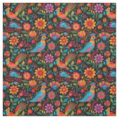 Mexikanisches buntes botanisches Muster Stoff (Muster)