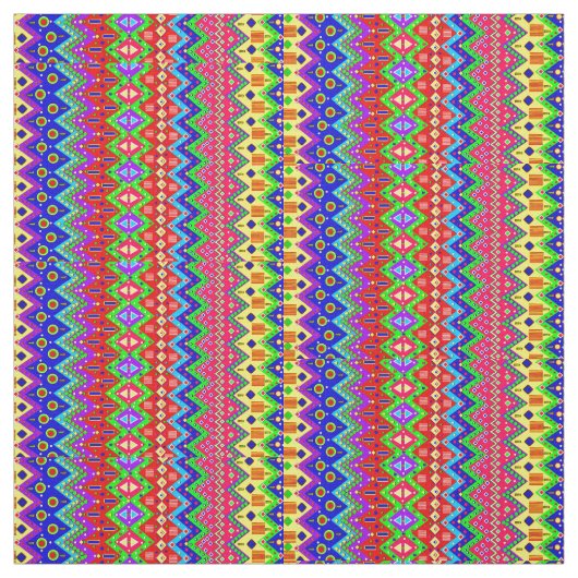 Mexikanisches buntes Muster-Gewebe Stoff (Muster)