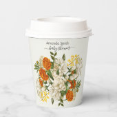 Mexikanisches Cinco De Mayo Babydusche Pappbecher (Rückseite)