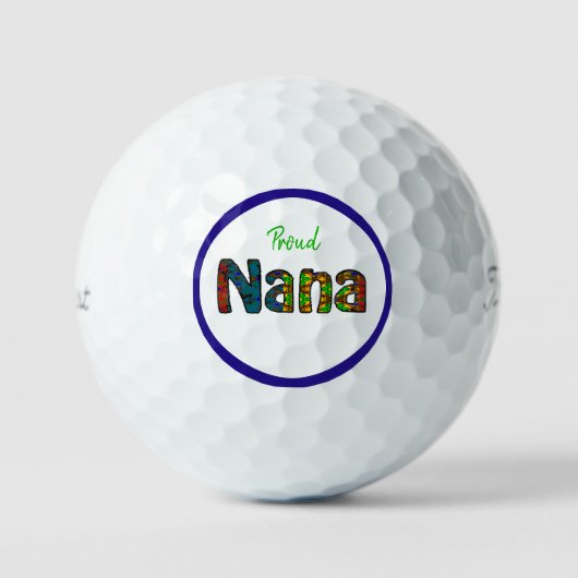 Mexikanisches Design Nana 2A Golfball (Vorderseite)