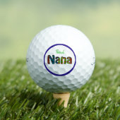 Mexikanisches Design Nana 2A Golfball (Insitu T-Shirt)