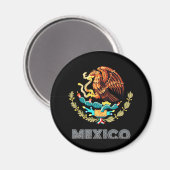 mexikanisches Emblem Magnet (Vorderseite/Rückseite)