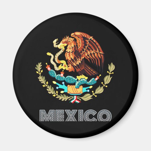 mexikanisches Emblem Magnet (Vorne)