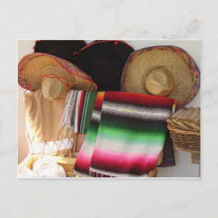 mexikanisches Erbe Postkarte
