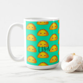 Mexikanisches Erdbeerriff - Hard Muschel Taco Kaffeetasse